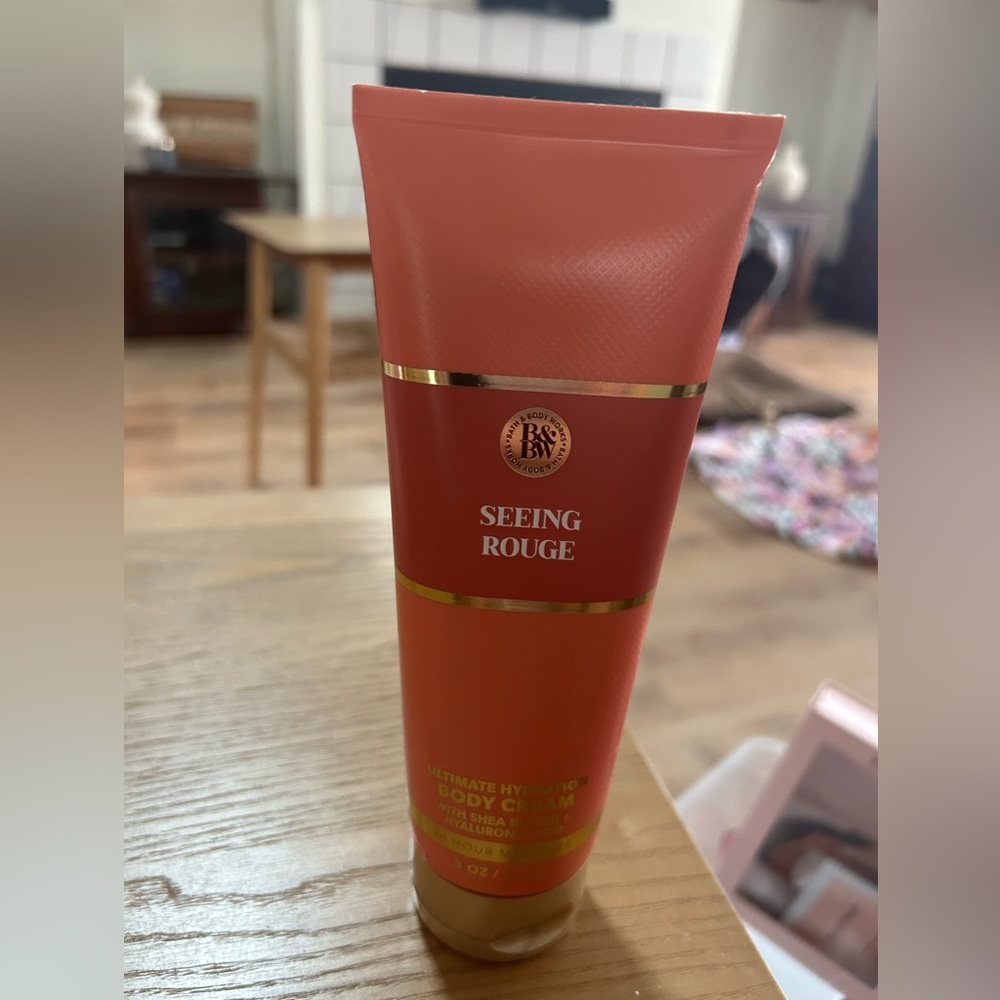 Bath & Body Works Seeing Rouge Orange Body Cream